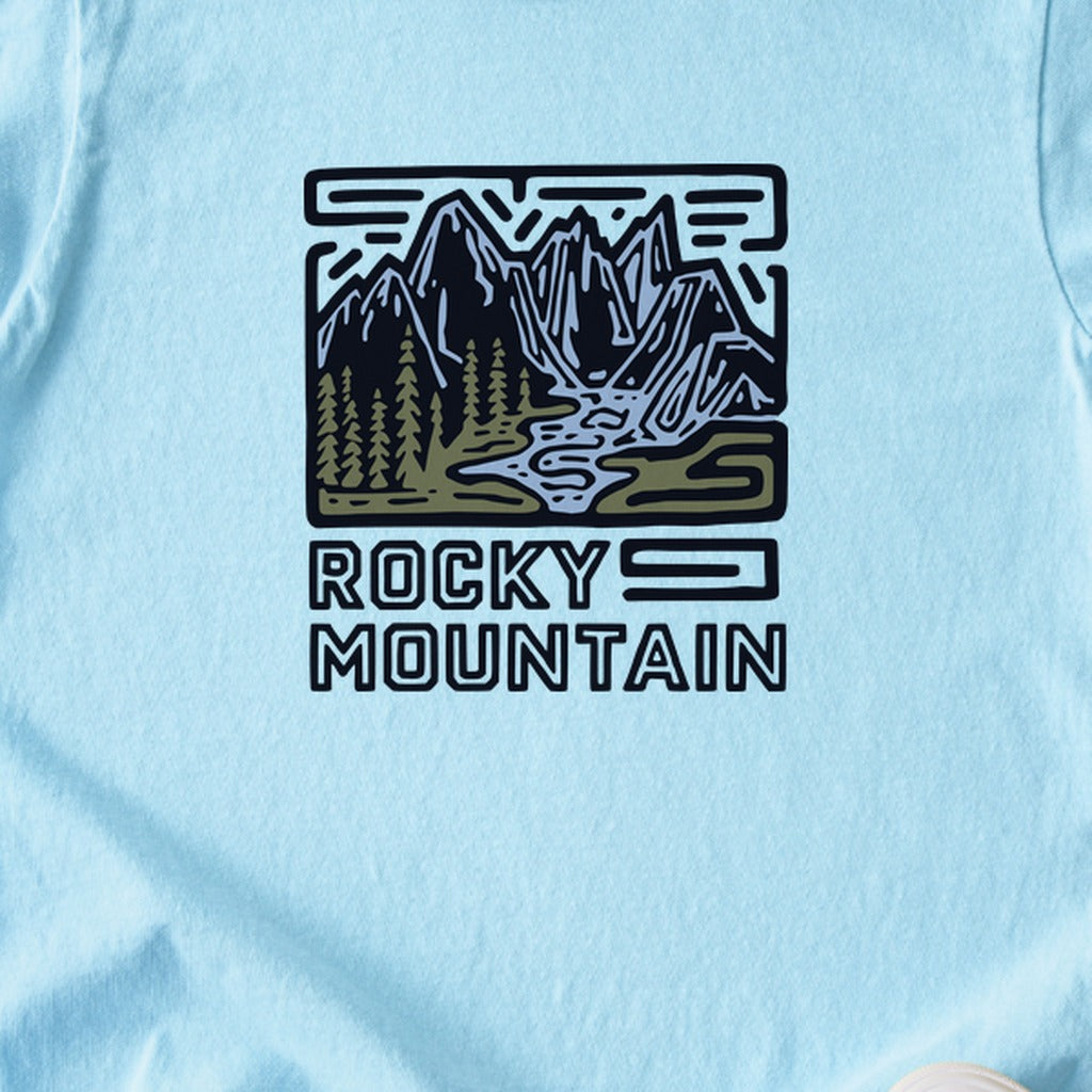 Rocky Mountain National Park Kids Cotton T-Shirt
