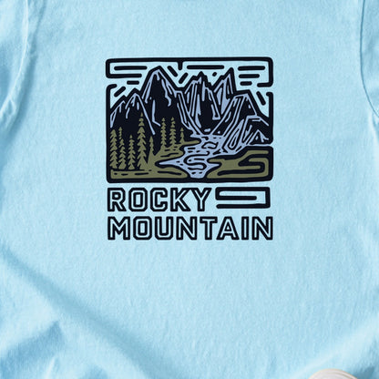 Rocky Mountain National Park Kids Cotton T-Shirt