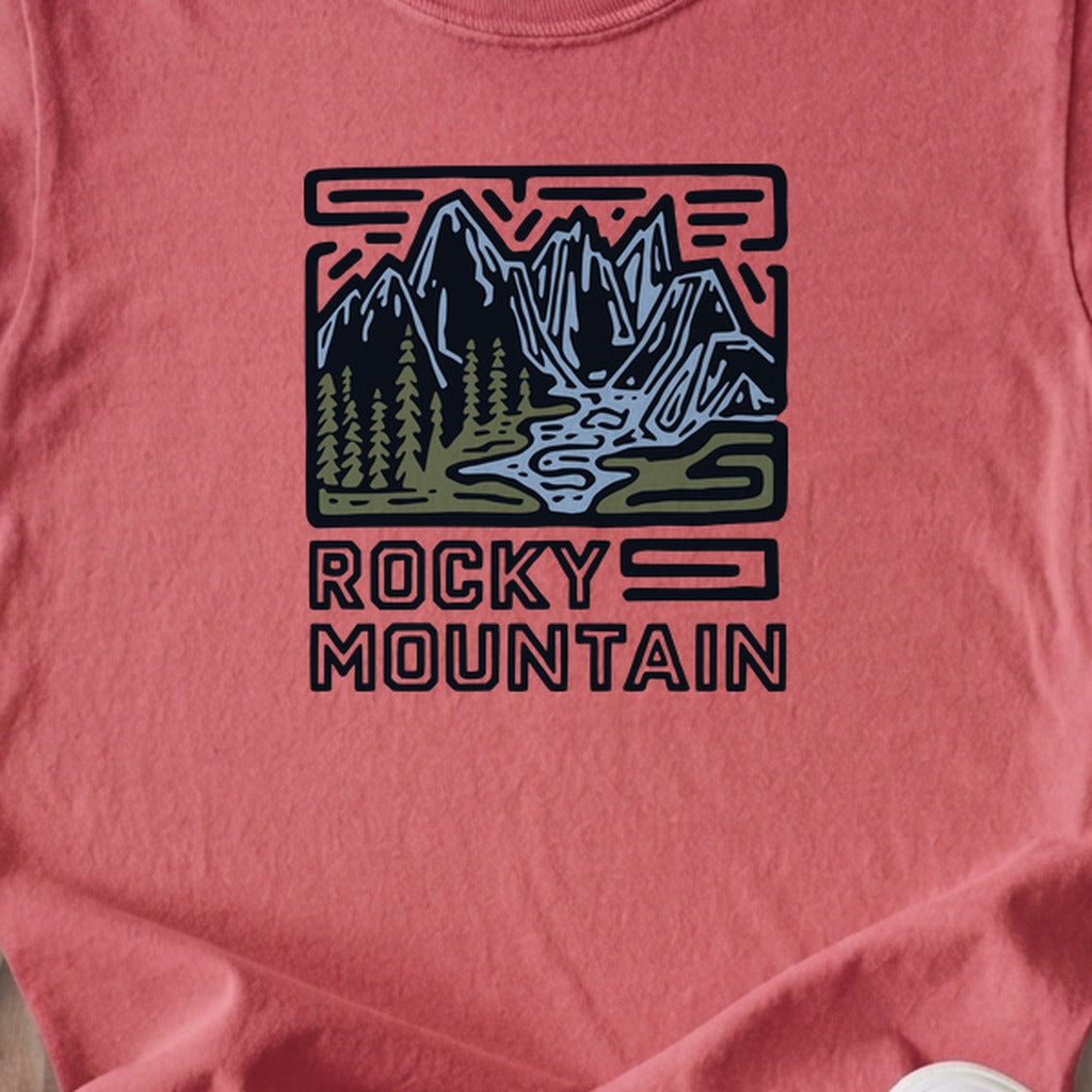Rocky Mountain National Park Kids Cotton T-Shirt