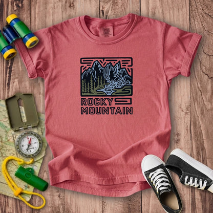 Rocky Mountain National Park Kids Cotton T-Shirt