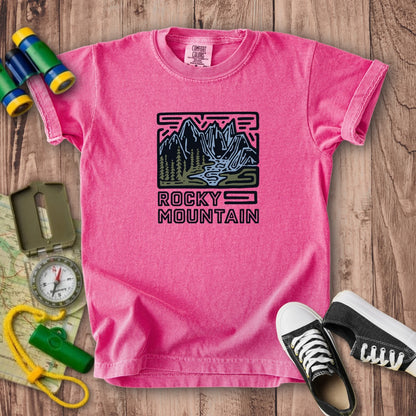Rocky Mountain National Park Kids Cotton T-Shirt