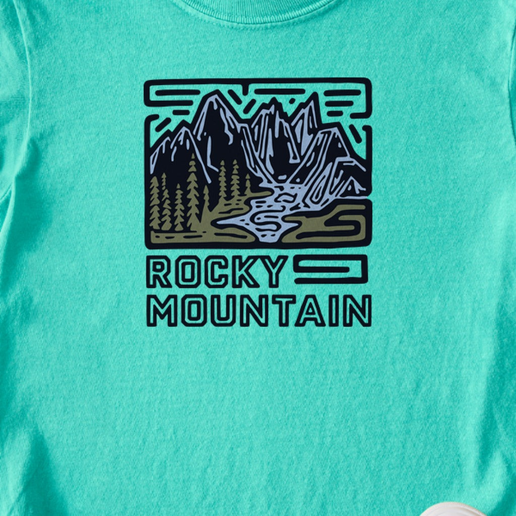 Rocky Mountain National Park Kids Cotton T-Shirt