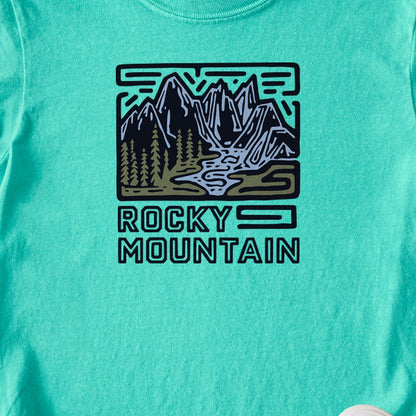 Rocky Mountain National Park Kids Cotton T-Shirt