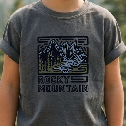 Rocky Mountain National Park Kids Cotton T-Shirt