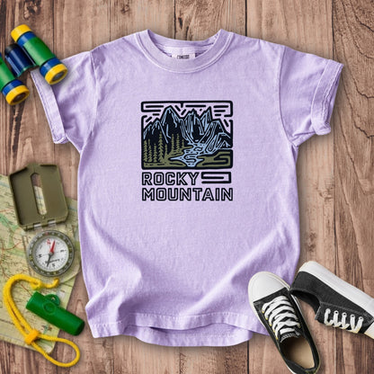 Rocky Mountain National Park Kids Cotton T-Shirt