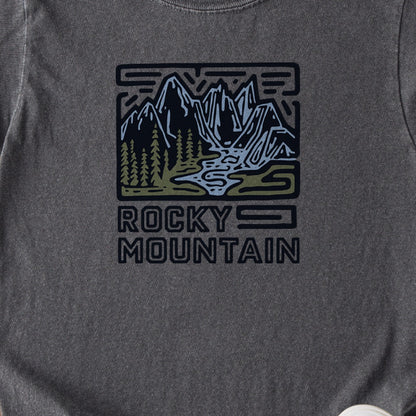 Rocky Mountain National Park Kids Cotton T-Shirt