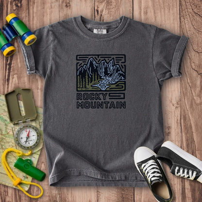 Rocky Mountain National Park Kids Cotton T-Shirt