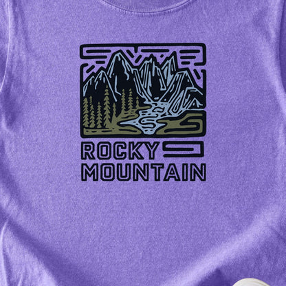 Rocky Mountain National Park Kids Cotton T-Shirt
