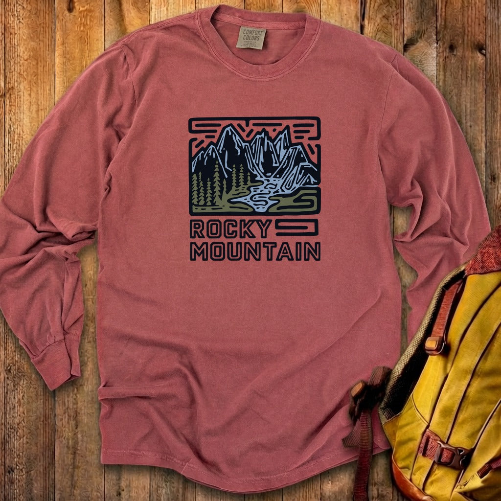 Rocky Mountain National Park Cotton Long Sleeve