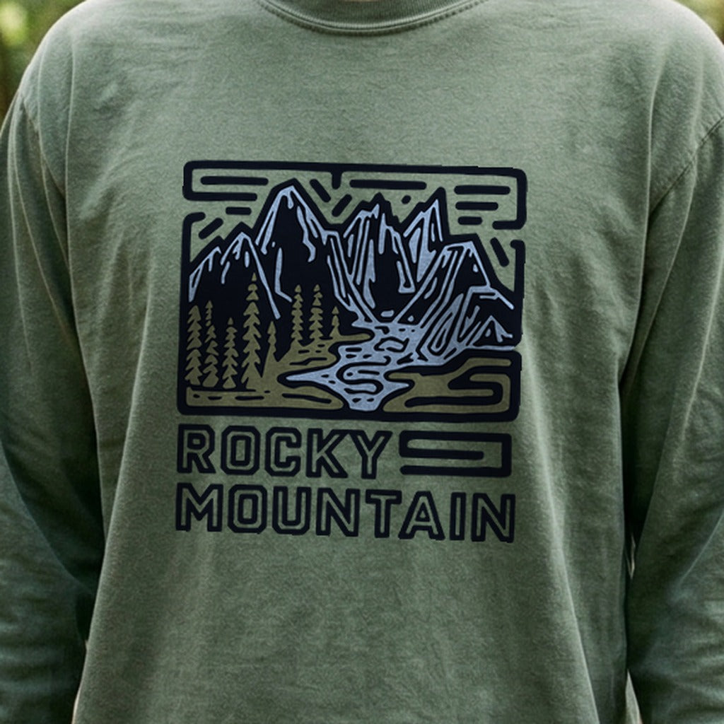 Rocky Mountain National Park Cotton Long Sleeve