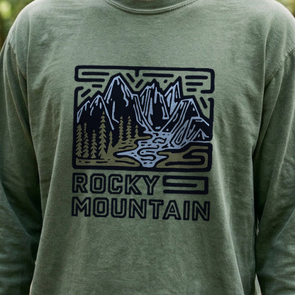 Rocky Mountain National Park Cotton Long Sleeve