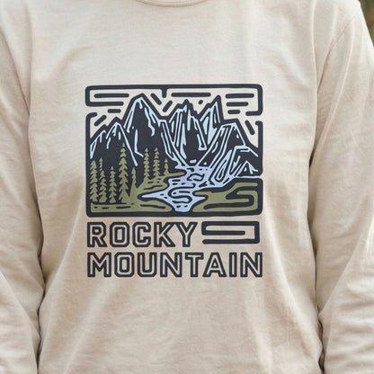 Rocky Mountain National Park Cotton Long Sleeve