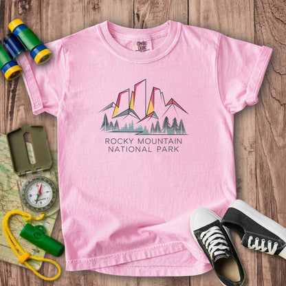 Rocky Mountain National Park 2 Kids Cotton T-Shirt