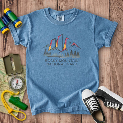 Rocky Mountain National Park 2 Kids Cotton T-Shirt