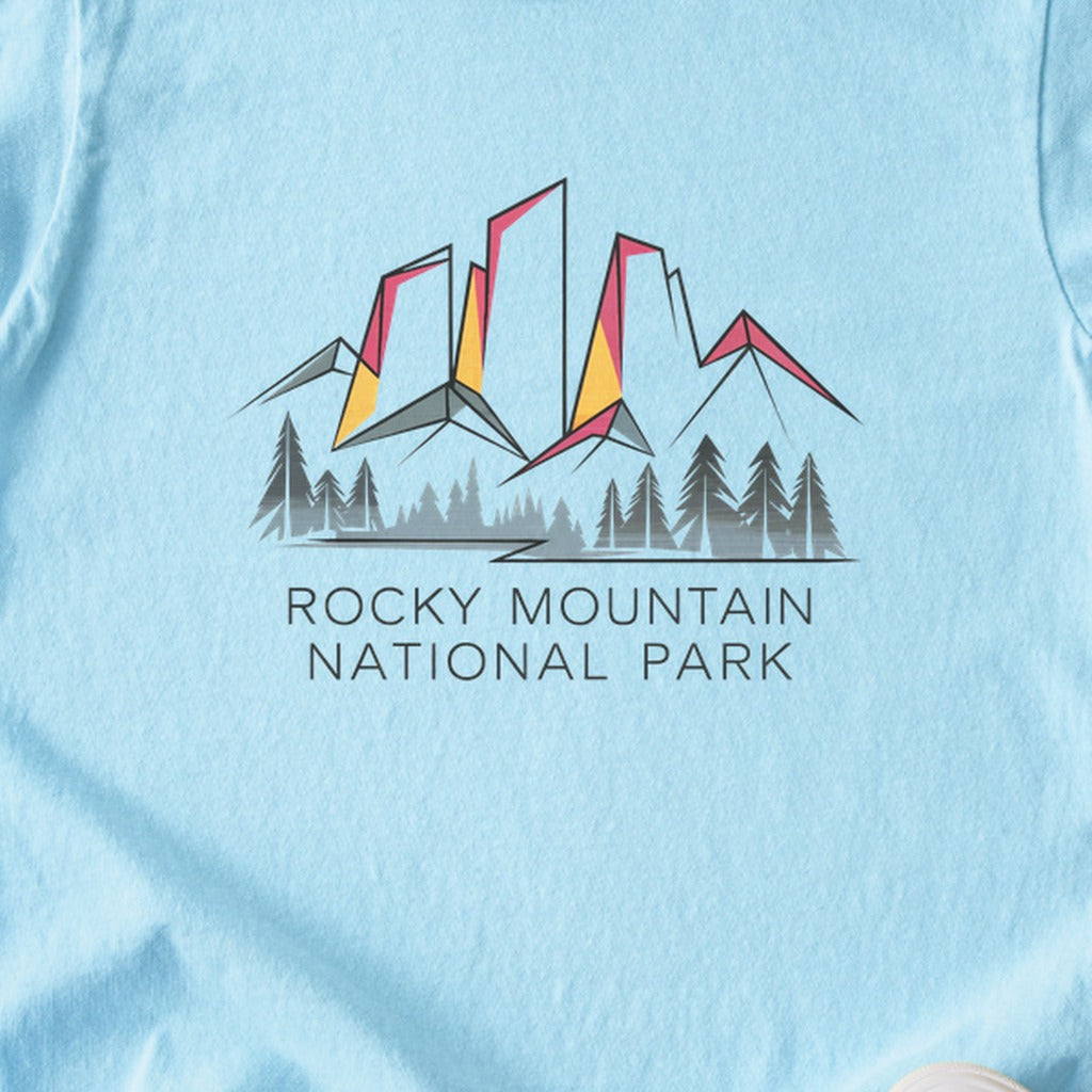 Rocky Mountain National Park 2 Kids Cotton T-Shirt