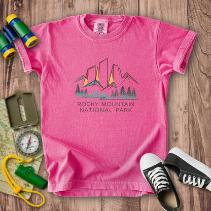 Rocky Mountain National Park 2 Kids Cotton T-Shirt