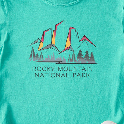 Rocky Mountain National Park 2 Kids Cotton T-Shirt