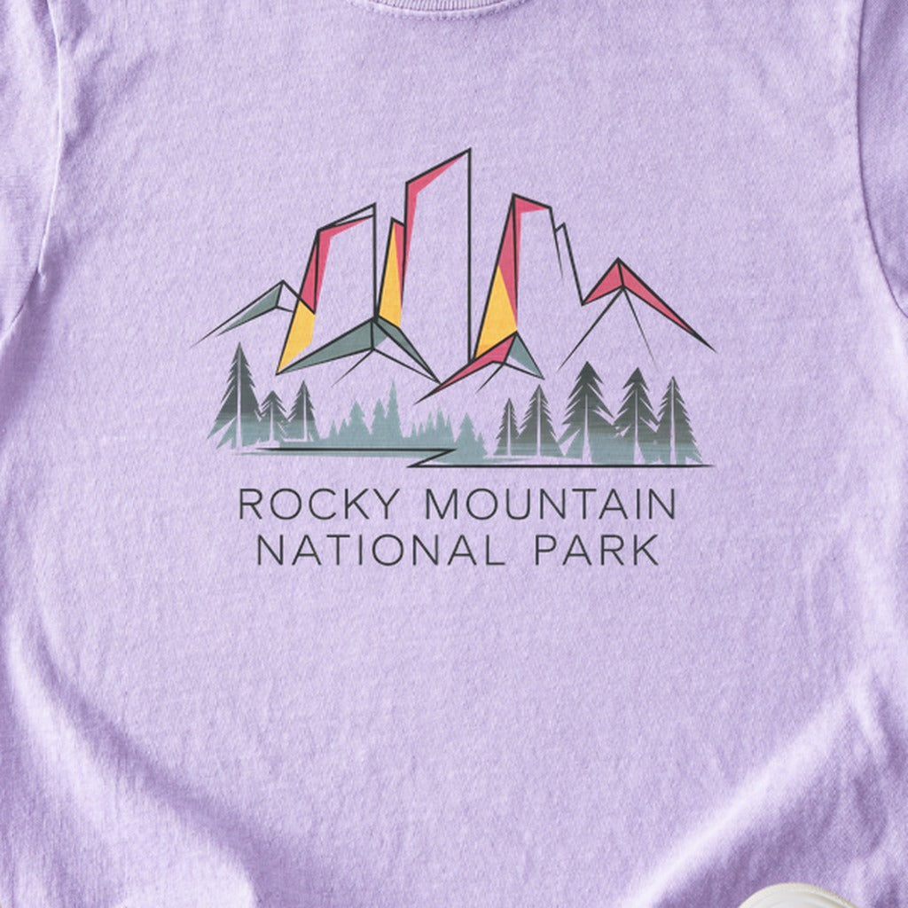 Rocky Mountain National Park 2 Kids Cotton T-Shirt