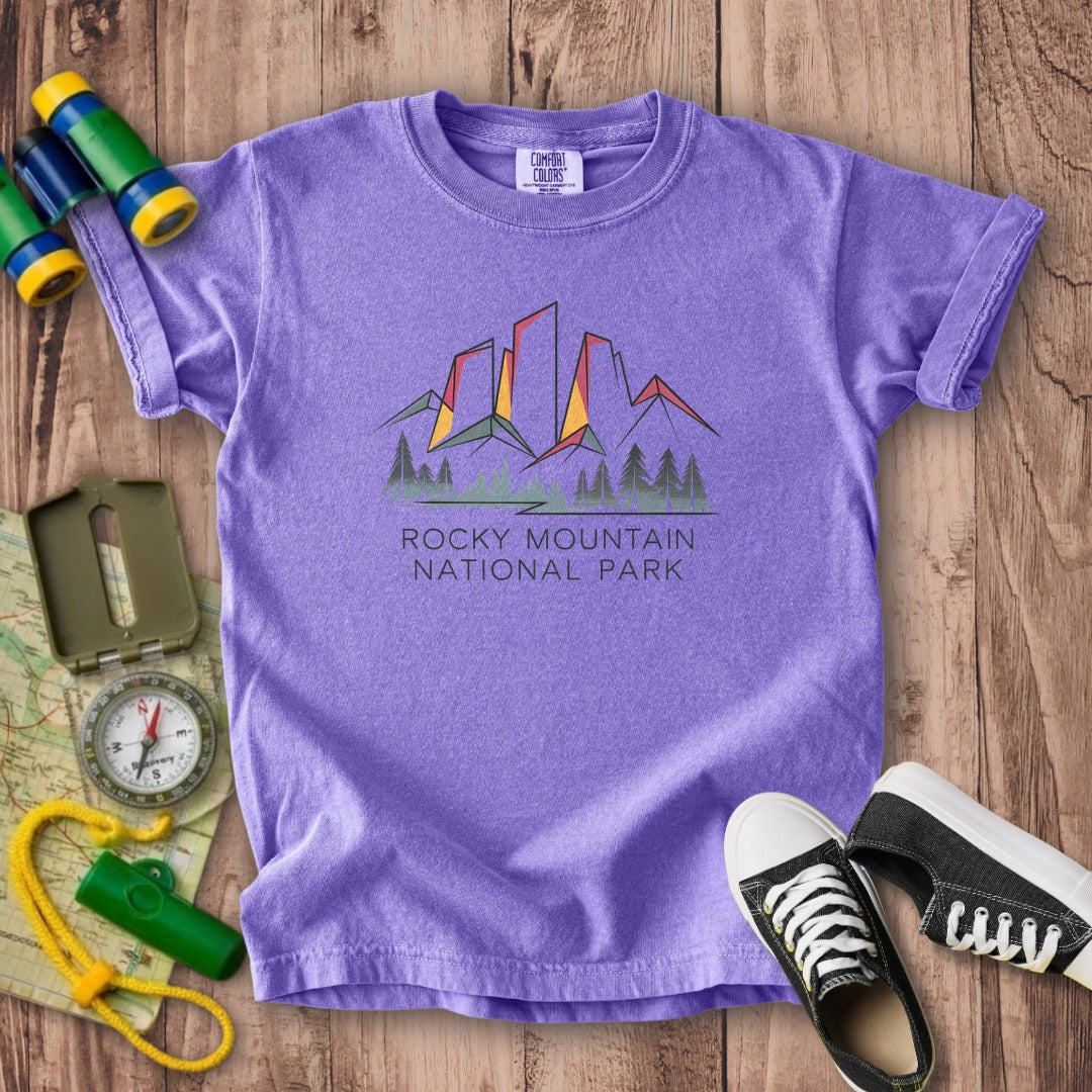 Rocky Mountain National Park 2 Kids Cotton T-Shirt