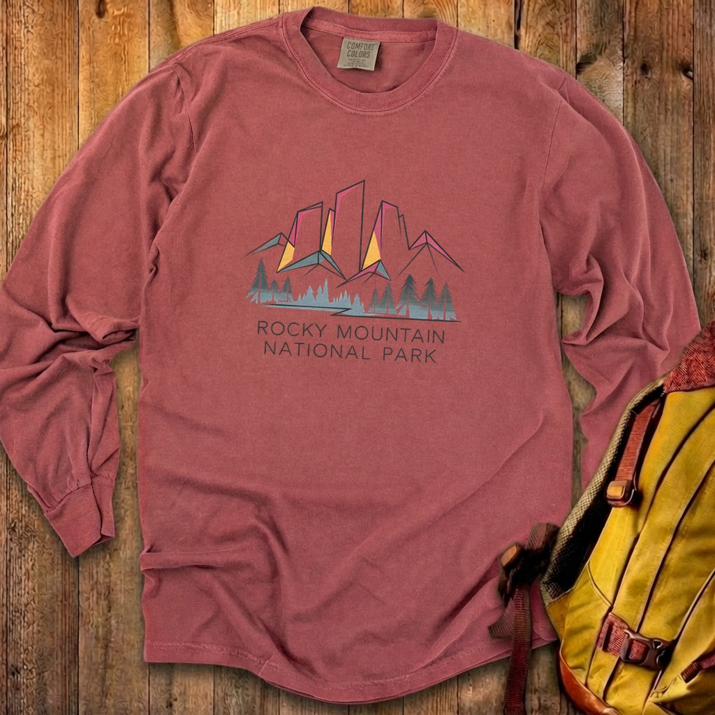 Rocky Mountain National Park 2 Cotton Long Sleeve
