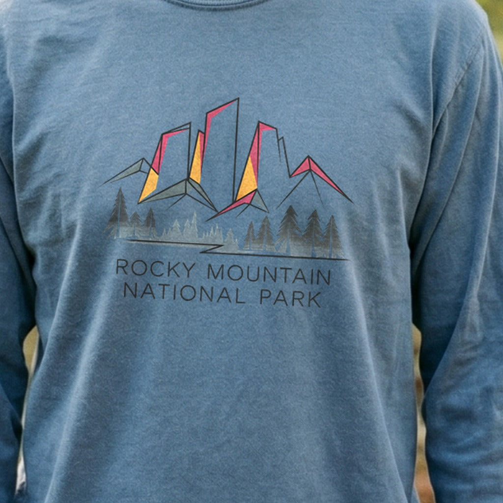 Rocky Mountain National Park 2 Cotton Long Sleeve