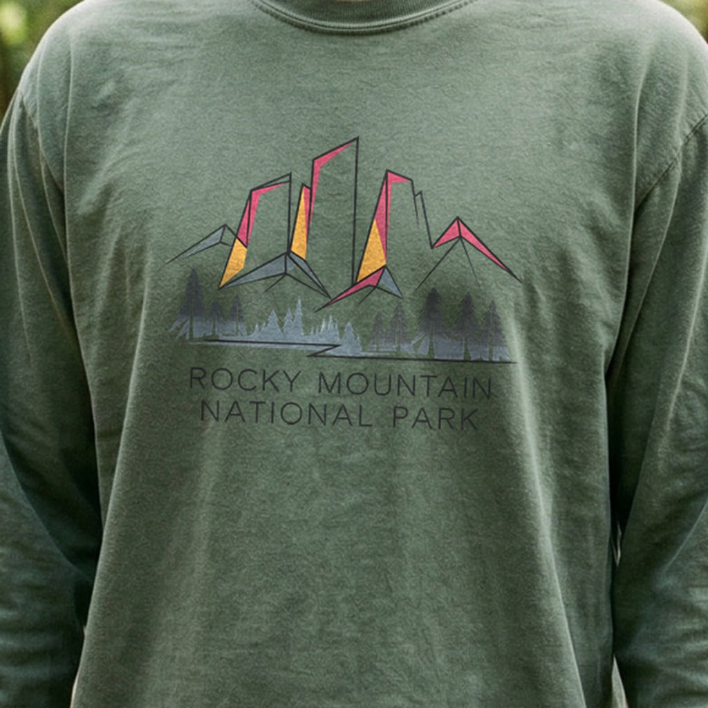Rocky Mountain National Park 2 Cotton Long Sleeve