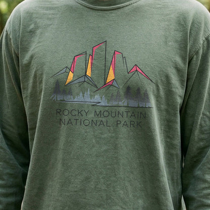 Rocky Mountain National Park 2 Cotton Long Sleeve