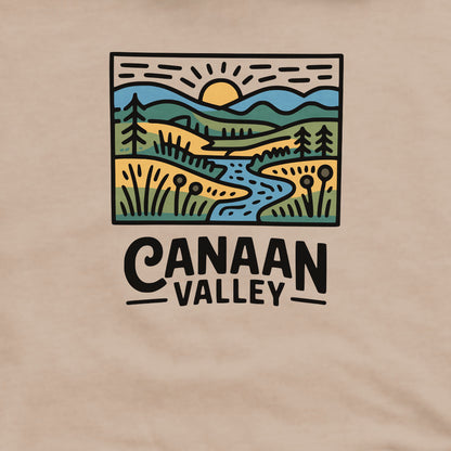 Canaan Valley Crewneck Sweatshirt Adventure and Outdoors Themed Sweatshirt