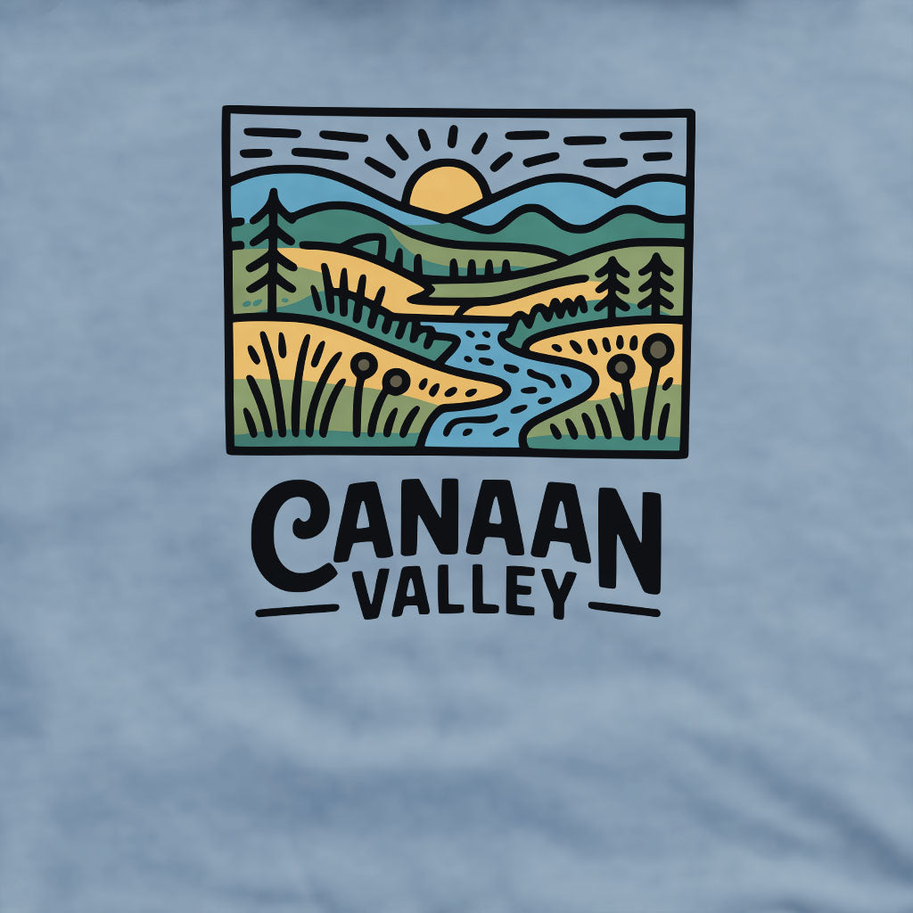 Canaan Valley Crewneck Sweatshirt Adventure and Outdoors Themed Sweatshirt