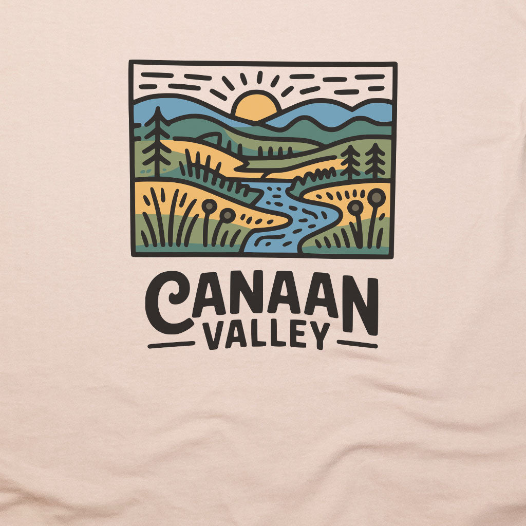 Canaan Valley T-Shirt Adventure and Outdoors Themed T-Shirt