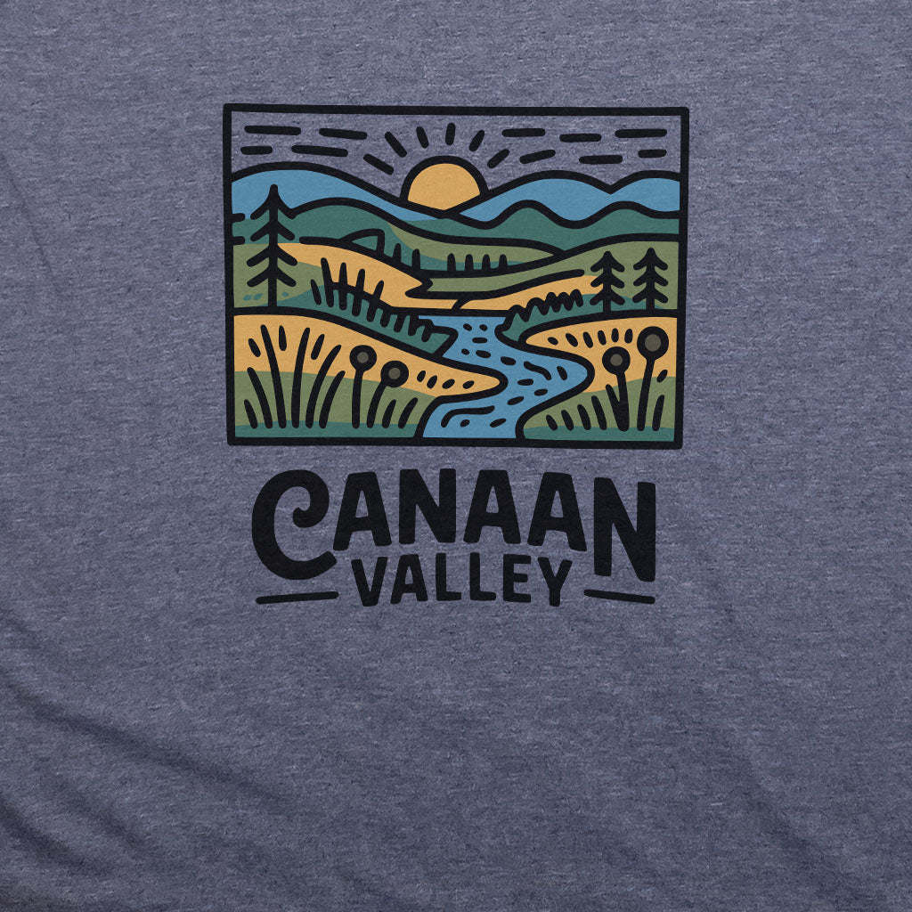 Canaan Valley T-Shirt Adventure and Outdoors Themed T-Shirt