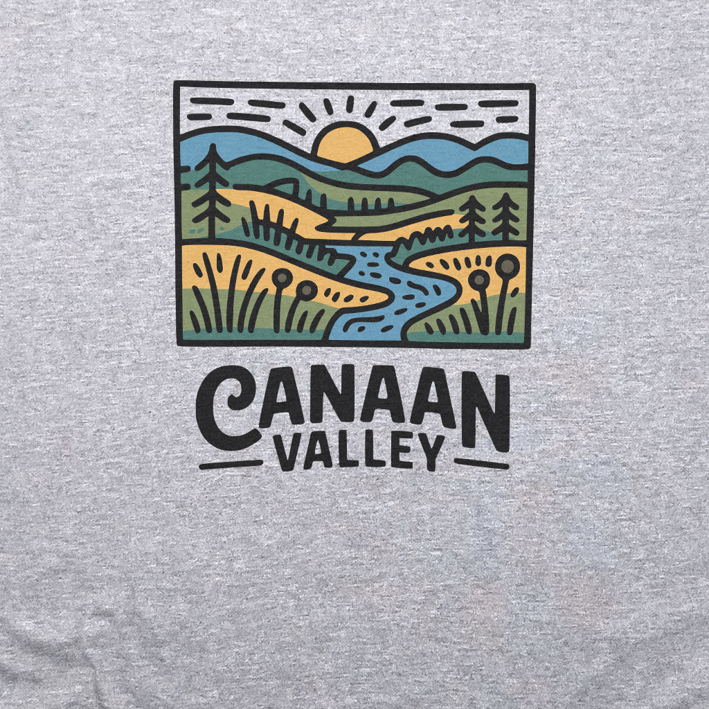 Canaan Valley T-Shirt Adventure and Outdoors Themed T-Shirt