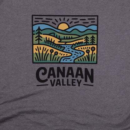 Canaan Valley T-Shirt Adventure and Outdoors Themed T-Shirt
