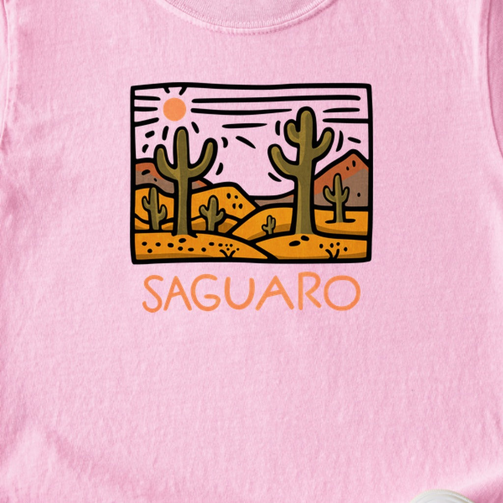 Saguaro National Park Kids Cotton T-Shirt
