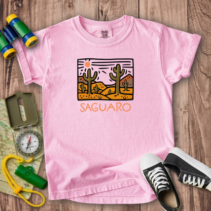 Saguaro National Park Kids Cotton T-Shirt