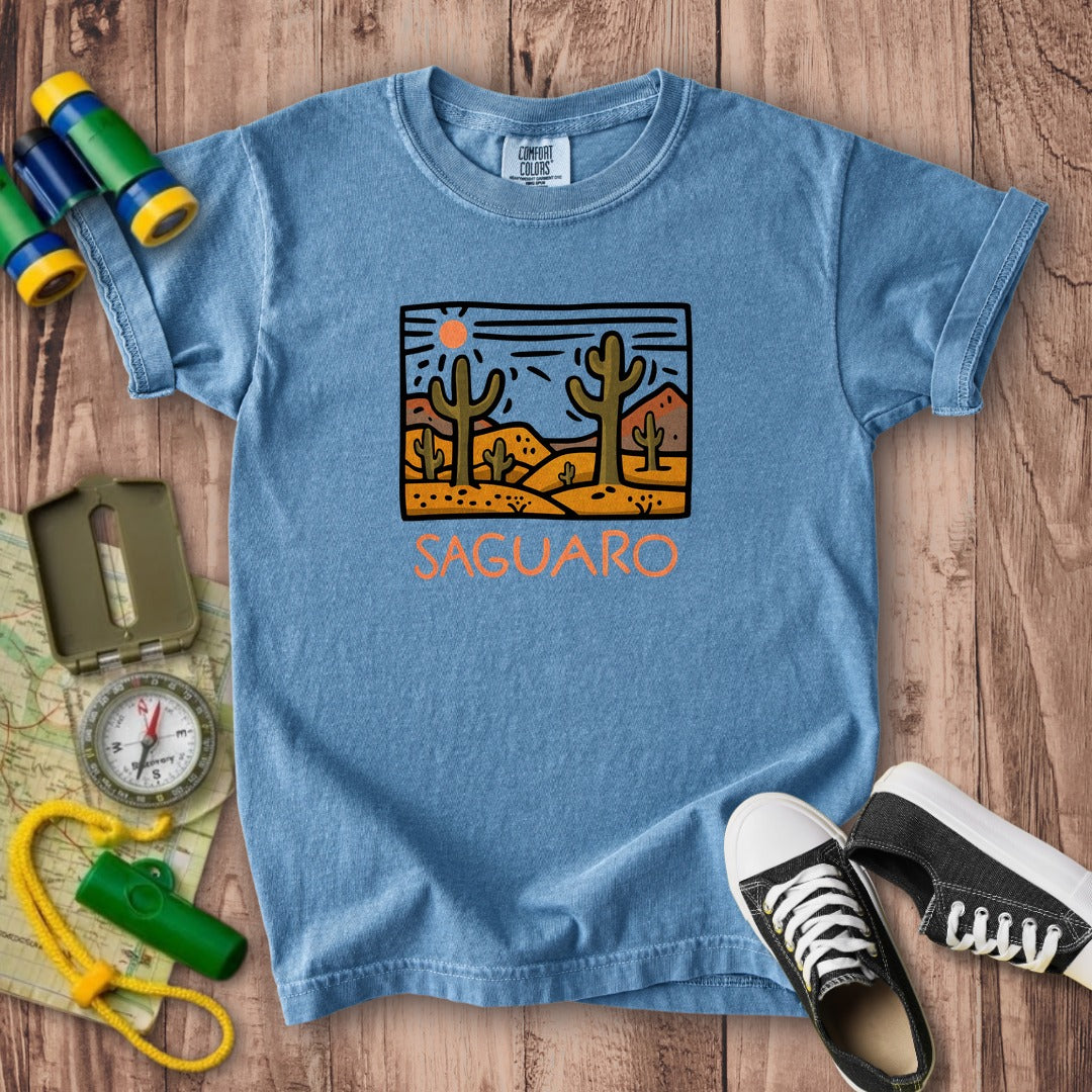 Saguaro National Park Kids Cotton T-Shirt