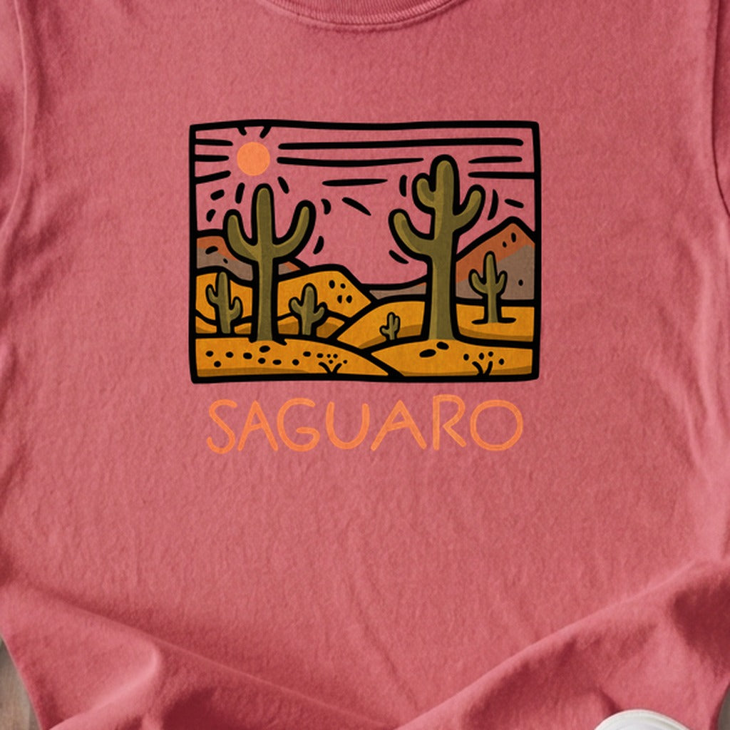 Saguaro National Park Kids Cotton T-Shirt