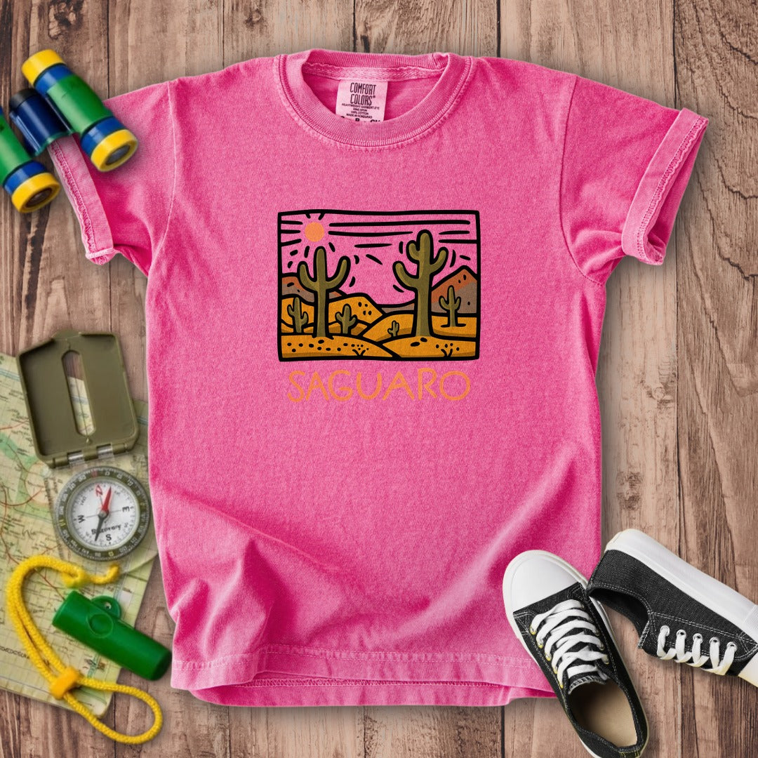 Saguaro National Park Kids Cotton T-Shirt