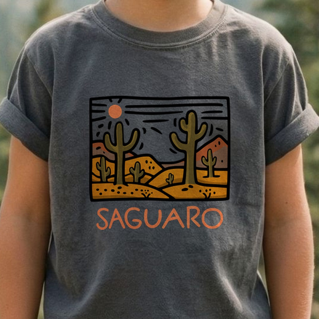 Saguaro National Park Kids Cotton T-Shirt