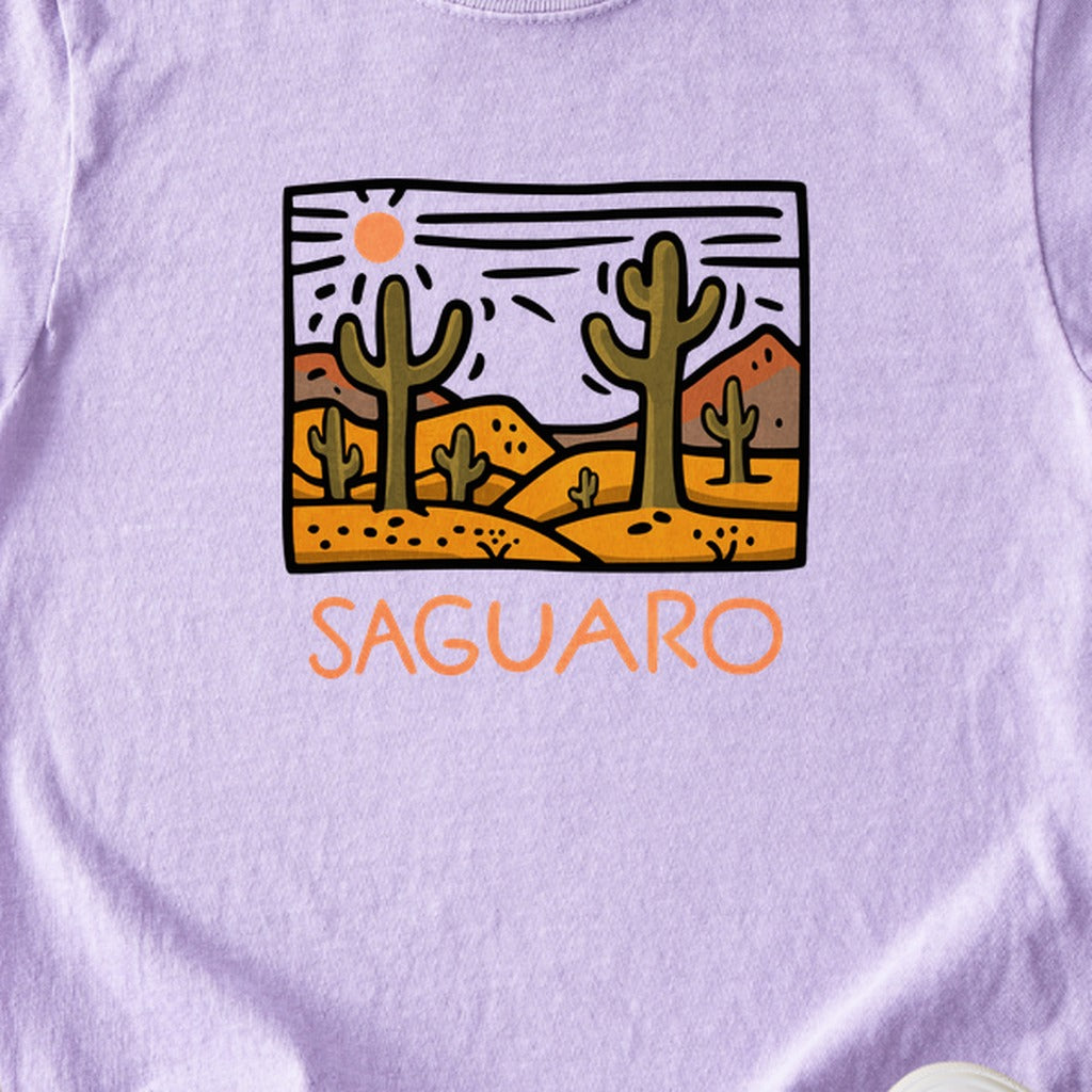 Saguaro National Park Kids Cotton T-Shirt