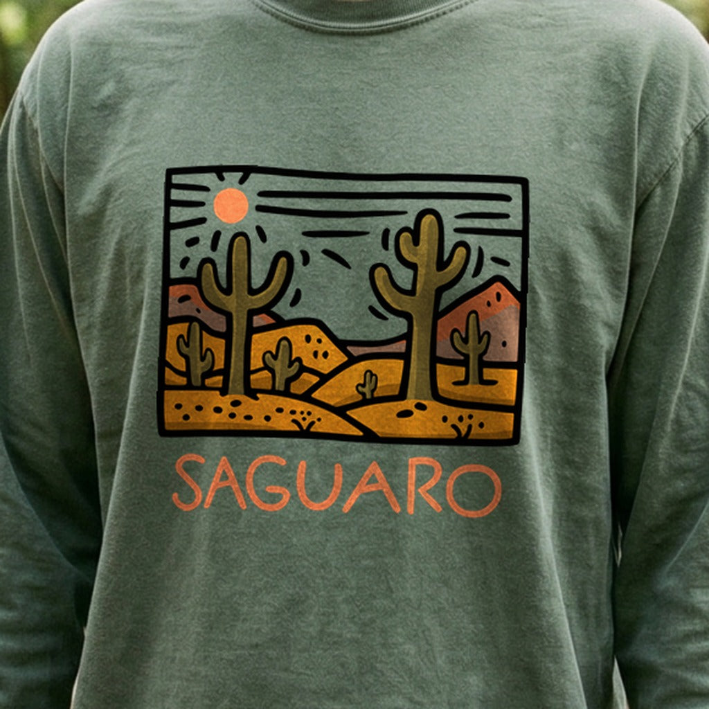 Saguaro National Park Cotton Long Sleeve
