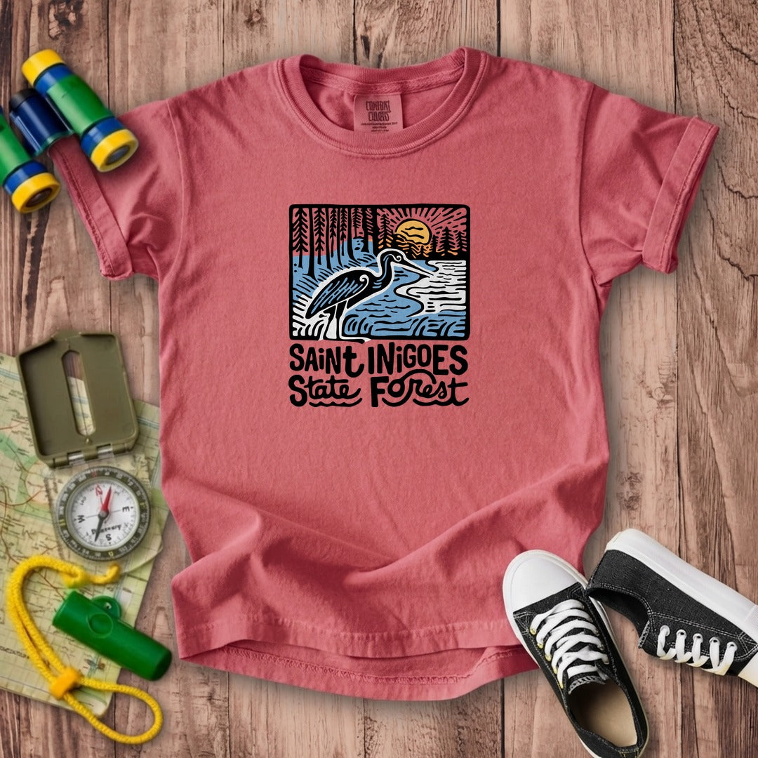 Saint Inigoes State Forest Kids Cotton T-Shirt