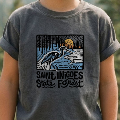 Saint Inigoes State Forest Kids Cotton T-Shirt