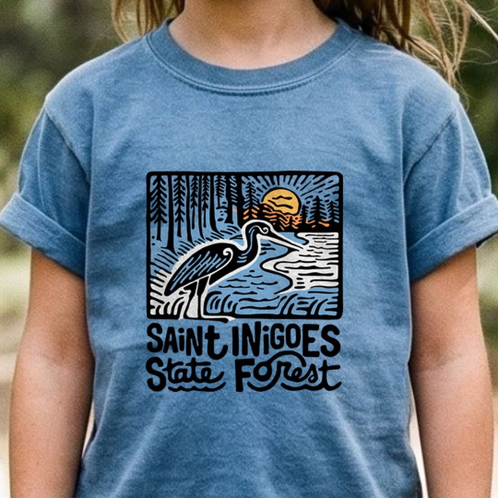 Saint Inigoes State Forest Kids Cotton T-Shirt