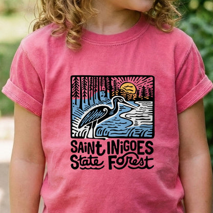 Saint Inigoes State Forest Kids Cotton T-Shirt