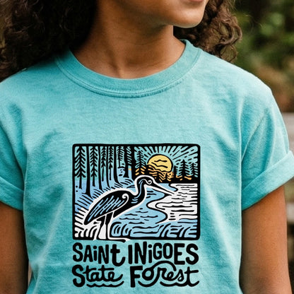Saint Inigoes State Forest Kids Cotton T-Shirt