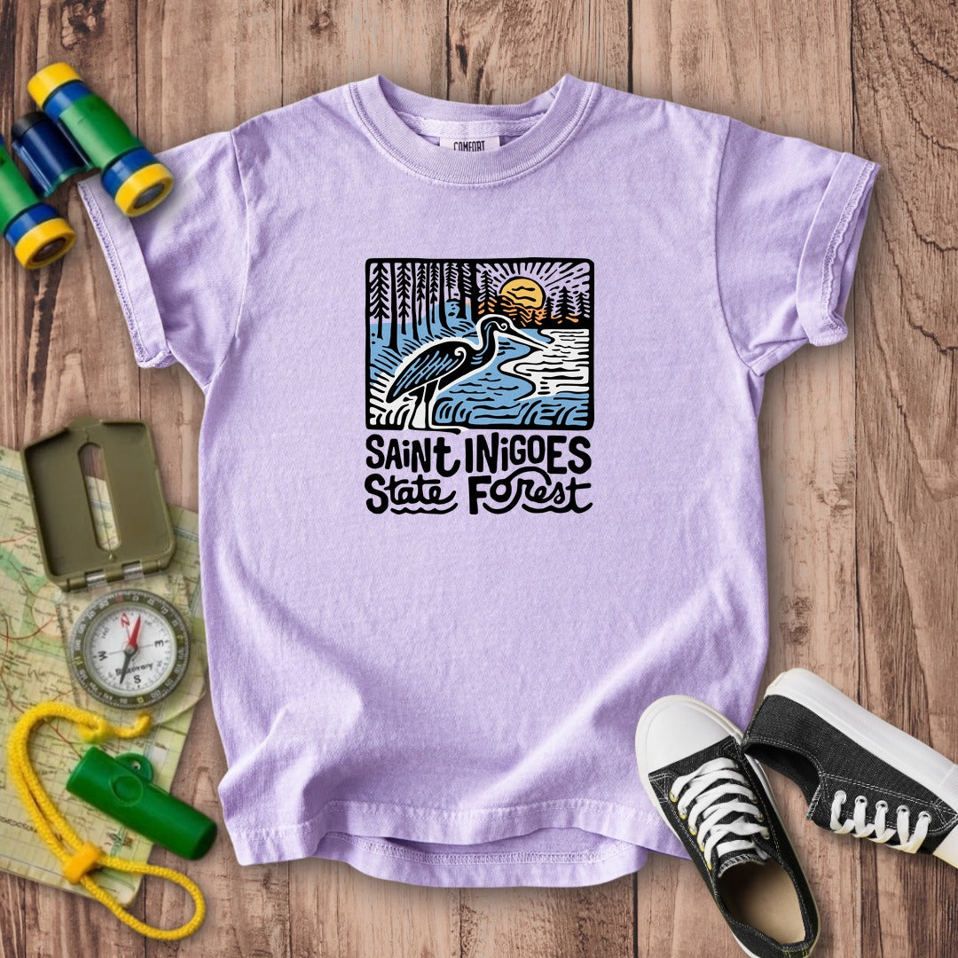Saint Inigoes State Forest Kids Cotton T-Shirt