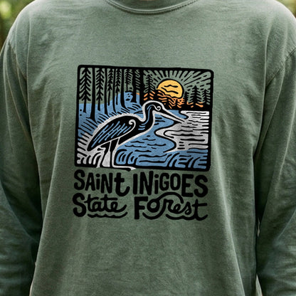 Saint Inigoes State Forest Cotton Long Sleeve