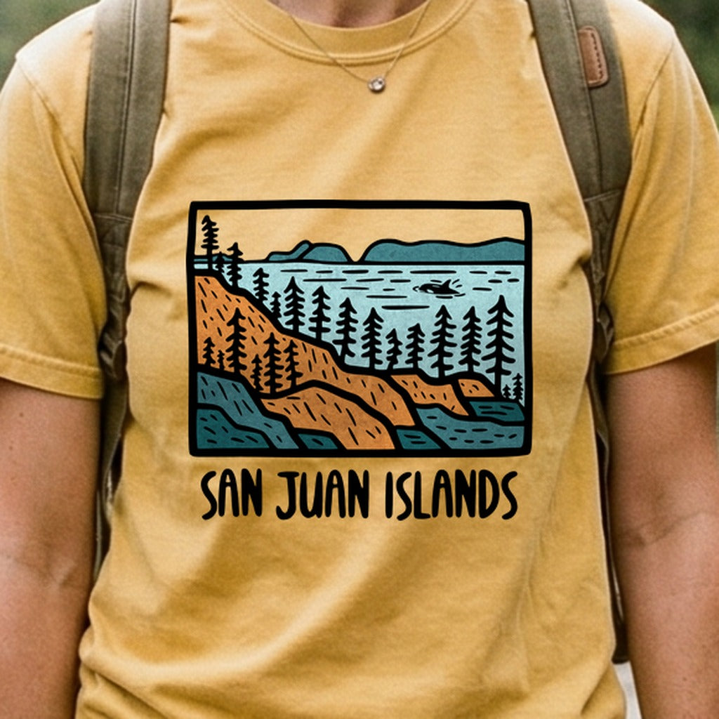 San Juan Islands Cotton T-Shirt