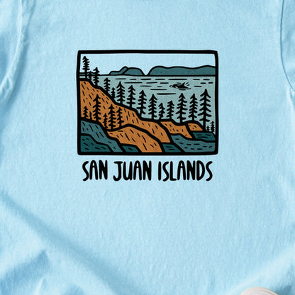 San Juan Islands Kids Cotton T-Shirt